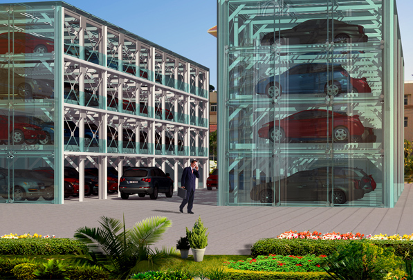 升降橫移類立體車(chē)庫(kù)